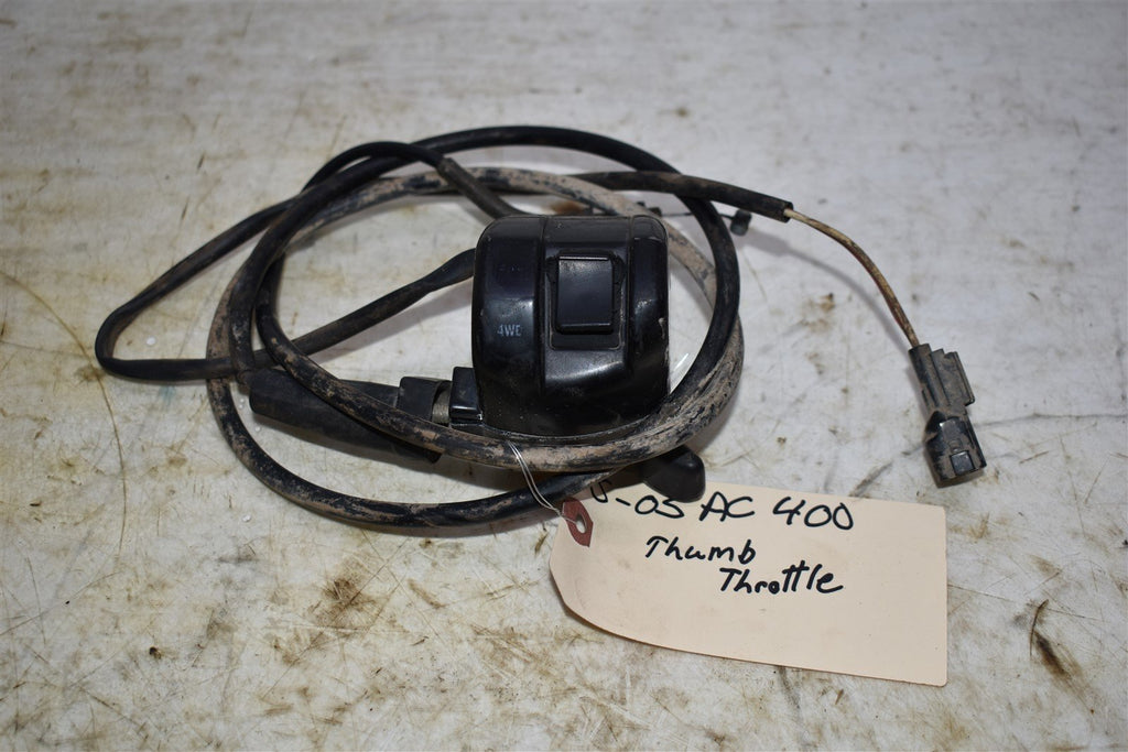 2005 Arctic Cat 400 4x4 FIS Manual Thumb Throttle & Cable 0509-012