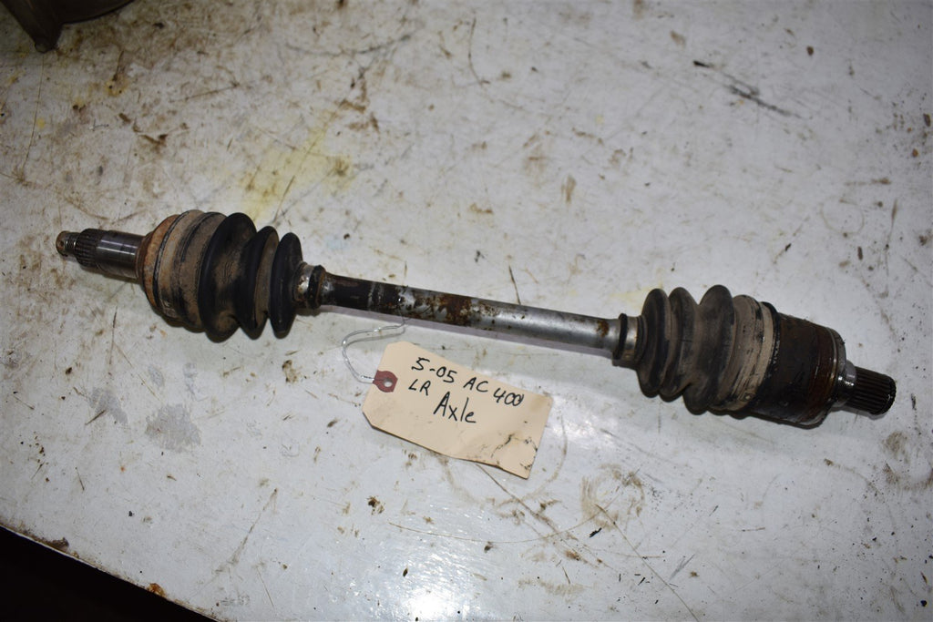 2005 Arctic Cat 400 4x4 FIS Manual Left Rear Axle 0502-596