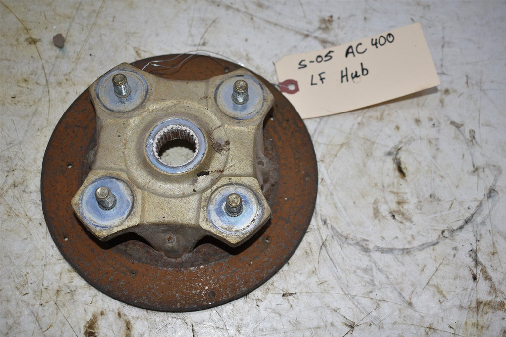 2005 Arctic Cat 400 4x4 FIS Manual Left Front Wheel Hub 0502-599