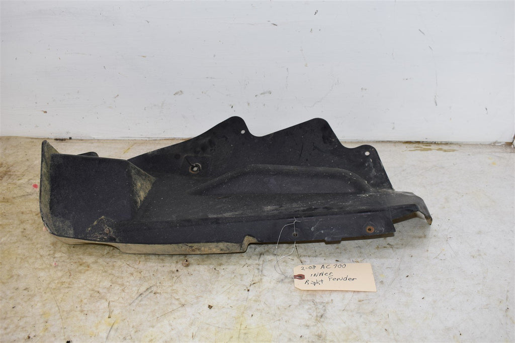 2008 Arctic Cat 700 4x4 EFI Auto Right Inner Splash Guard Plastic 1406-354