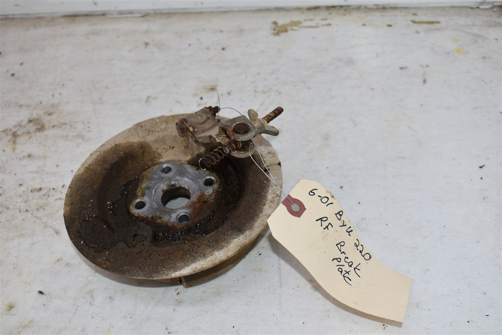 2001 Kawasaki Bayou 220 Right Front Brake Backing Plate 41035-1303