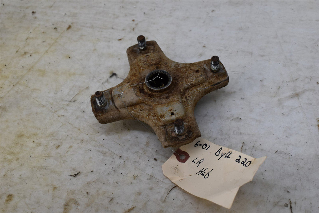 2001 Kawasaki Bayou 220 Left Rear Wheel Hub 49030-1086