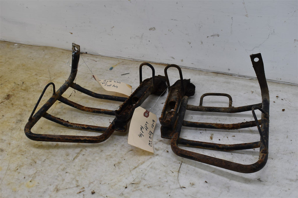 2001 Kawasaki Bayou 220 Foot Pegs 34028-1308 34028-1309