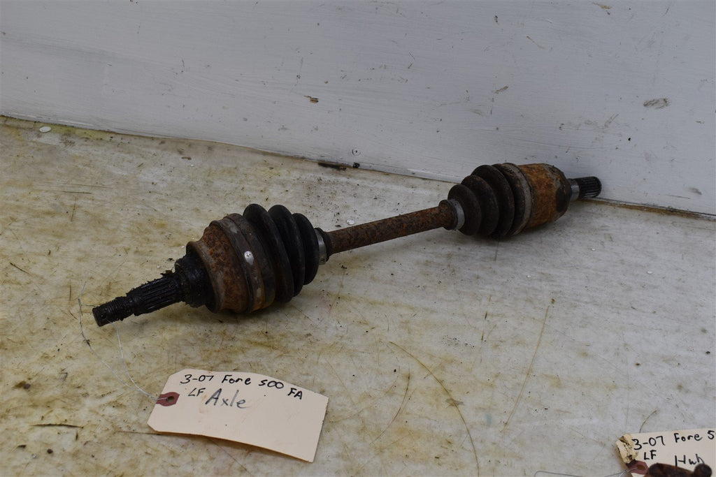 2007 Honda Foreman 500 FA Left Front Axle 44350-HN8-A43