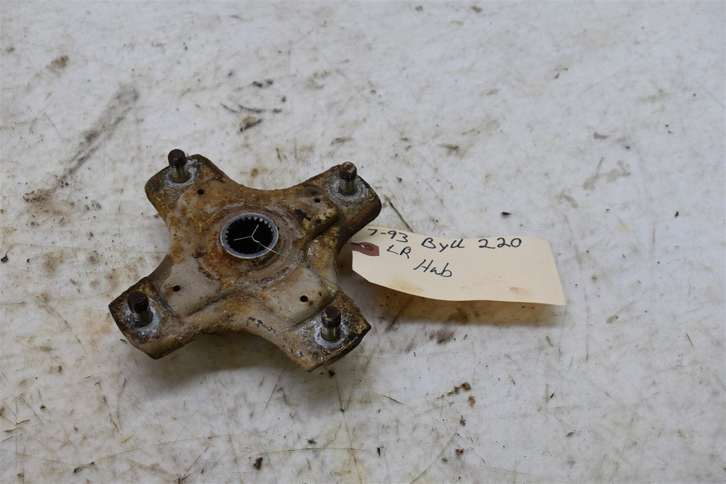 1993 Kawasaki Bayou 220 Left Rear Wheel Hub 49030-1086