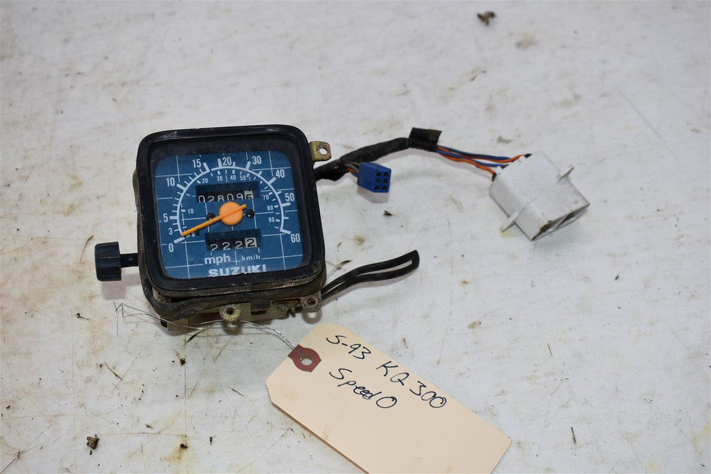 1993 Suzuki King Quad 300 Speedometer 34110-19B21
