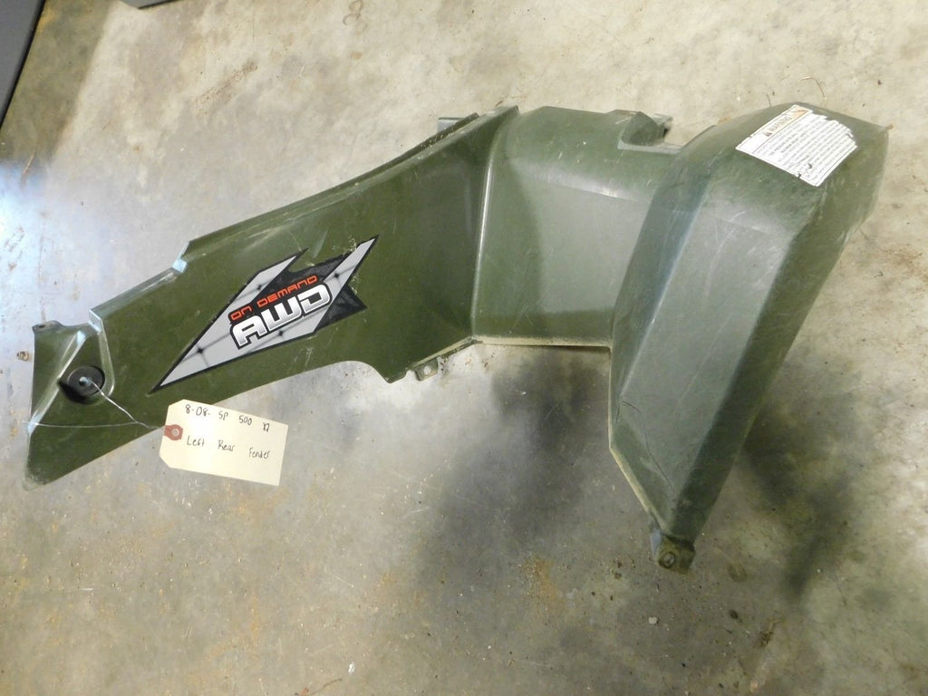 2008 Polaris Sportsman 500 x2 (2up) Left Side Rear Fender
