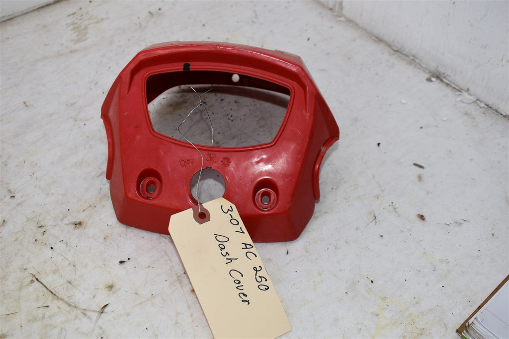 2007 Arctic Cat 250 Utility Red Dash Plastic Instrument Pod 3303-958