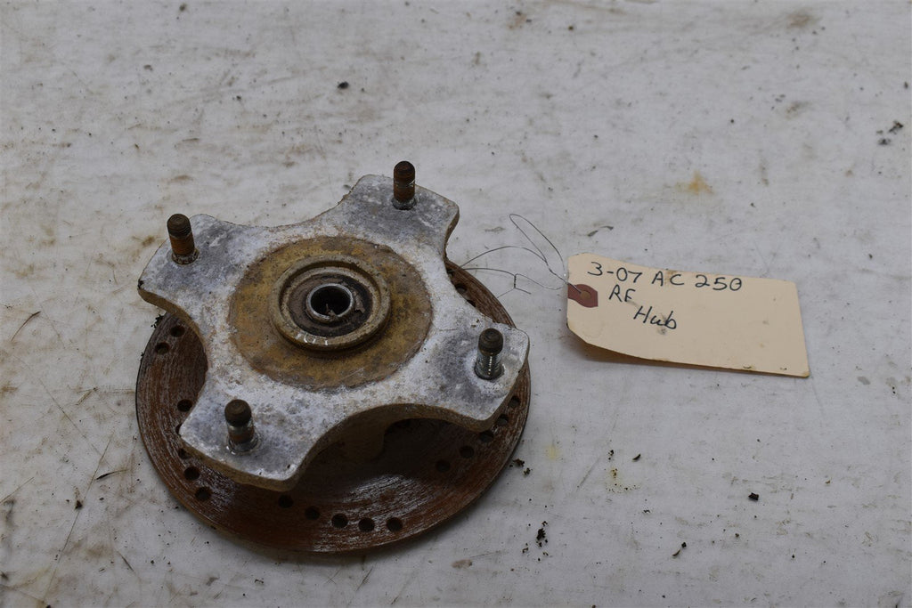 2007 Arctic Cat 250 Utility Red Right Front Wheel Hub 3303-903