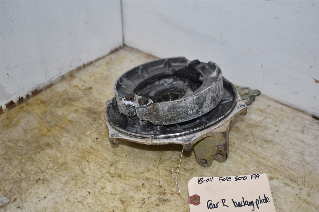 2004 Honda Foreman 500 FA Rear Brake Backing Plate 43010-HN2-000