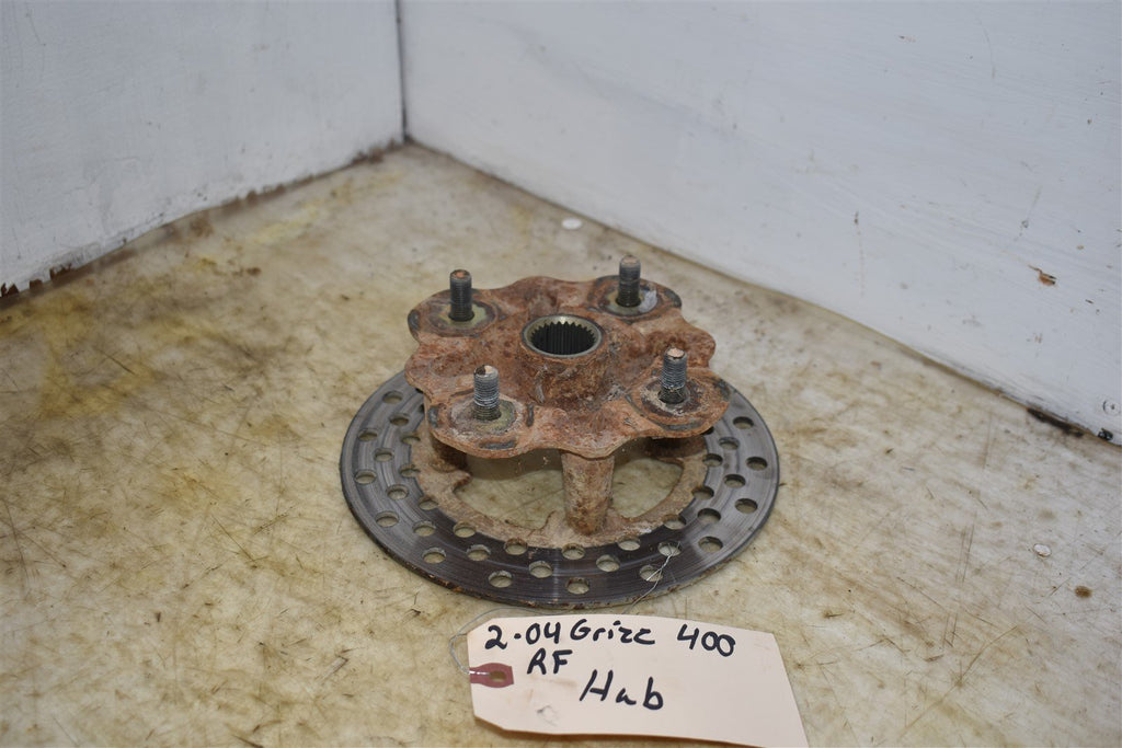 2007 Yamaha Grizzly 400 Right Front Wheel Hub 5ND-F5111-20-00