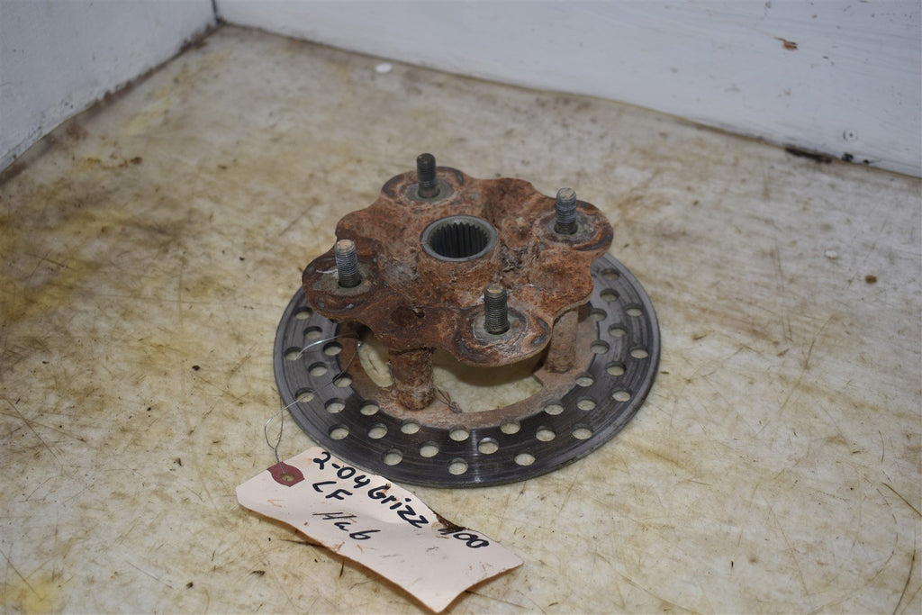 2007 Yamaha Grizzly 400 Left Front Wheel Hub 5ND-F5111-20-00