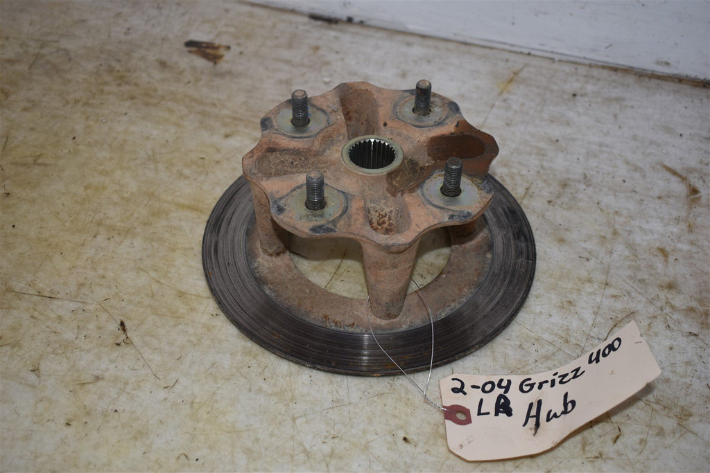 2007 Yamaha Grizzly 400 Left Rear Wheel Hub 1D9-F5311-00-00