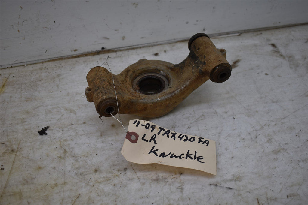 2009 Honda TRX 420 FA Left Rear Knuckle 52255-HP7-A00