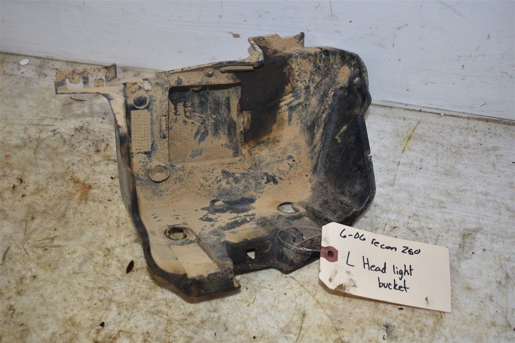 2006 Honda Recon 250 Left Headlight Bracket 66302-HN7-010