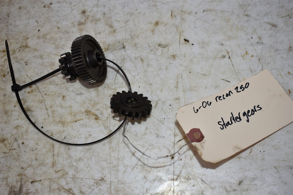 2006 Honda Recon 250 Starter Gears 28117-HM8-A40 28118-HM8-000