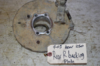 2003 Yamaha Bear Tracker 250 Rear Backing Plate 4XE-F5321-00-00