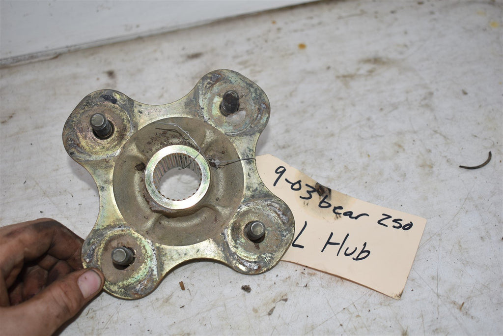 2003 Yamaha Bear Tracker 250 Rear Left Wheel Hub 2HR-25383-01-00