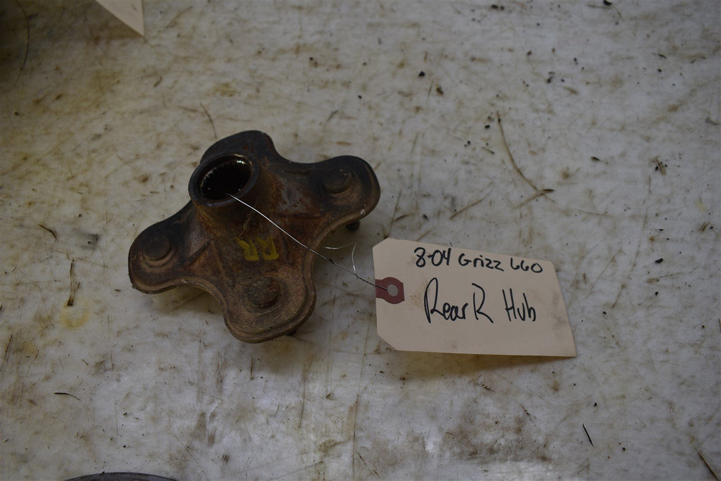 2004 Yamaha Grizzly 660 4x4 Right Rear Wheel Hub 5KM-25311-10-00