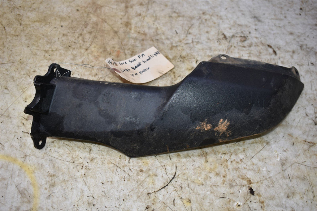 2009 Honda Foreman 500 FM Left Headlight Trim Plastic