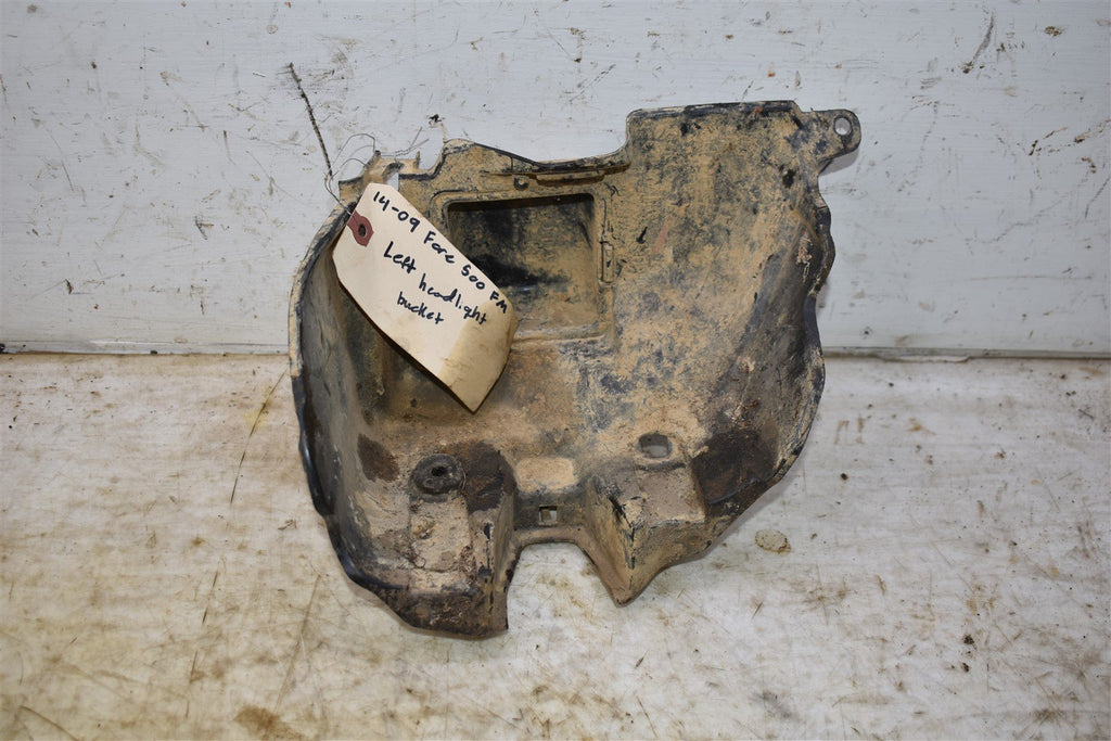 2009 Honda Foreman 500 FM Left Headlight Bucket 66302-HP0-A00