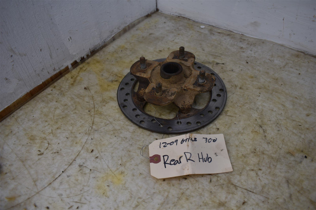 2009 Yamaha Grizzly 700 4x4 EPS Right Rear Wheel Hub