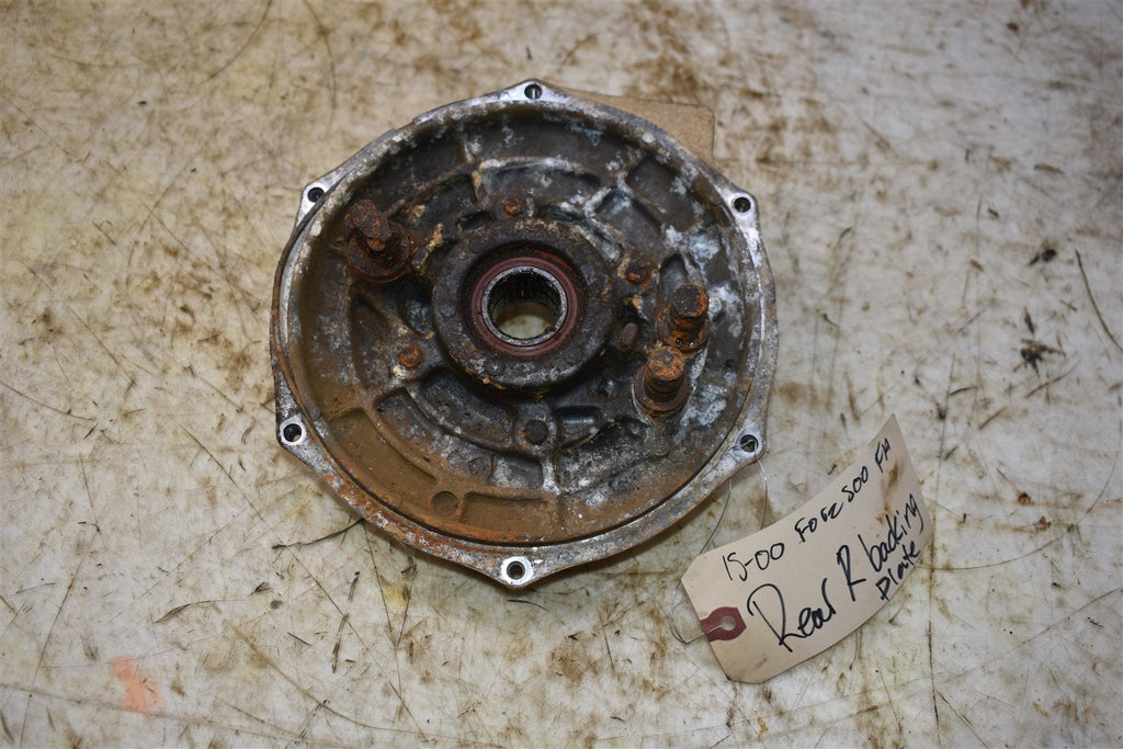 2000 Honda Foreman 400 FW Rear Right Backing Plate 43010-HM7-A00