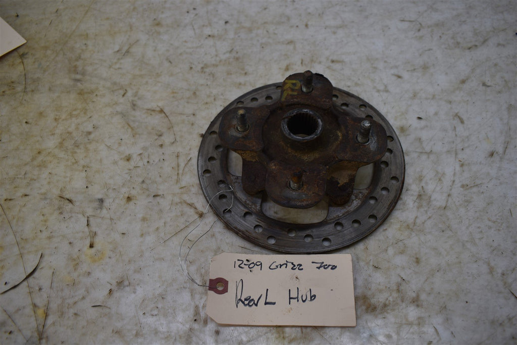 2009 Yamaha Grizzly 700 4x4 EPS Left Rear Wheel Hub