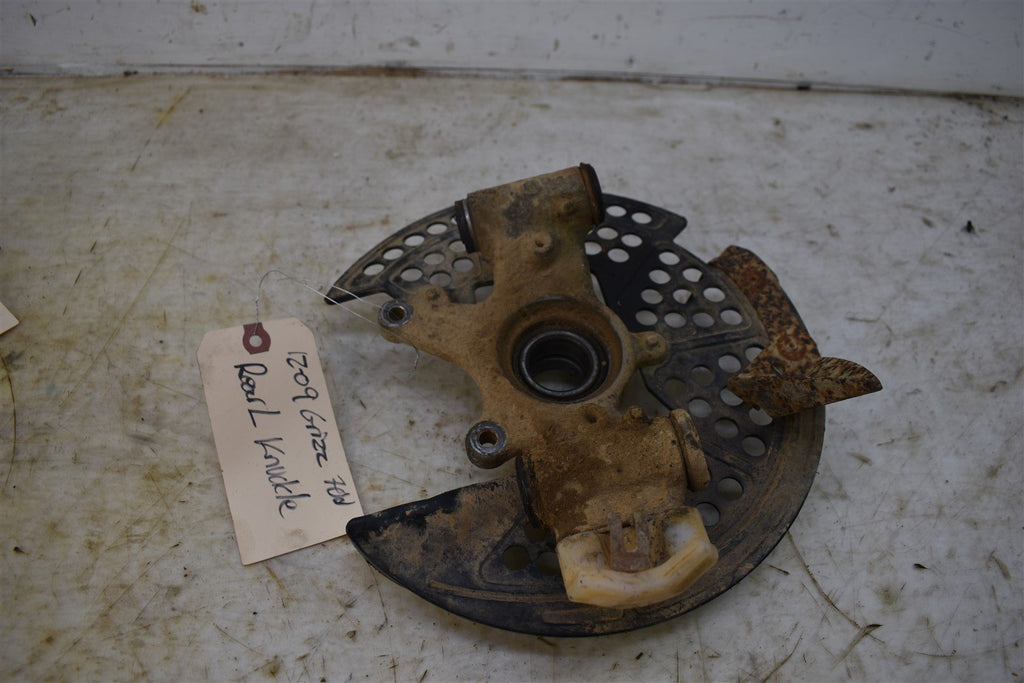 2009 Yamaha Grizzly 700 4x4 EPS Left Rear Knuckle