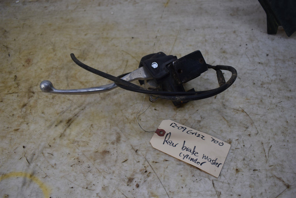 2009 Yamaha Grizzly 700 4x4 EPS Rear Master Brake Cylinder