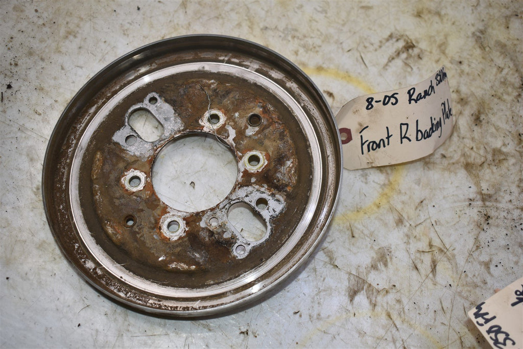 2005 Honda Rancher 350 FM Right Front Backing Plate 45110-HN5-671