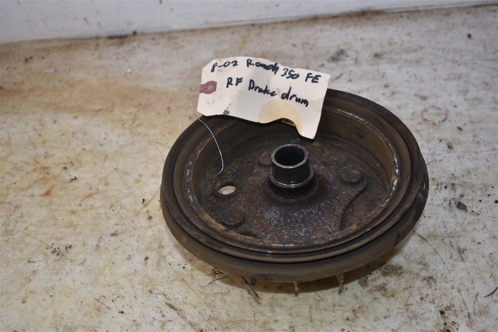 2002 Honda Rancher 350 FE 4WD Front Right Brake Drum 45700-HN5-670m