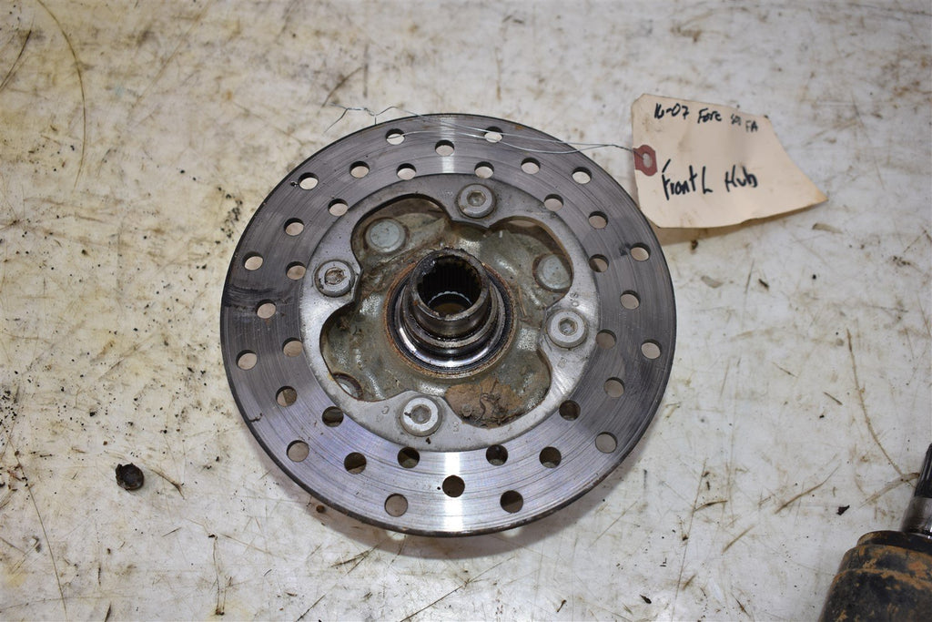 2007 Honda Foreman 500 FA 4WD Left Front Wheel Hub 44615-HN2-A60
