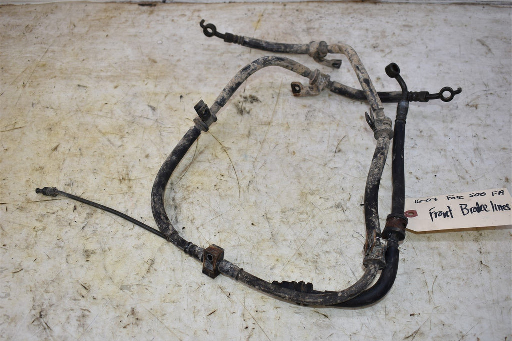 2007 Honda Foreman 500 FA 4WD Front Brake Lines 45127-HP0-A51