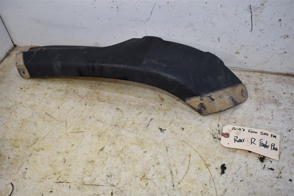 2007 Honda Foreman 500 FA 4WD Rear Right Fender Flare 80220-HP0-A00ZA
