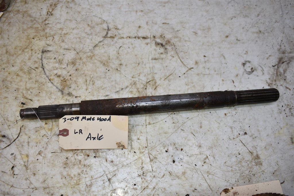2009 Kawasaki Mule 610 4x4 KAF400A9F Left Rear Axle 41068-0037