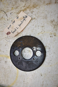 2004 Honda TRX 90 Left Front Backing Plate 44650-HF7-000