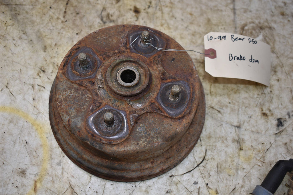 1999 Yamaha Bear Tracker 250 2WD Brake Drum Left Front / Hub 4XE-F5310-00-00