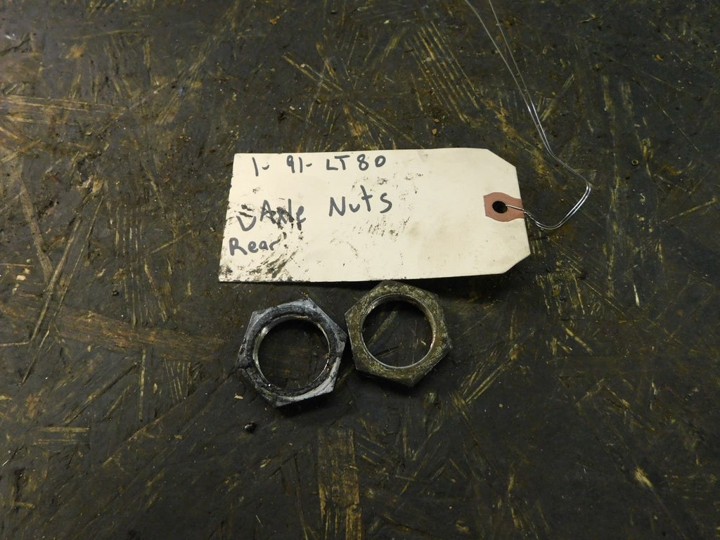 1991 Suzuki LT80 Rear Axle Nuts