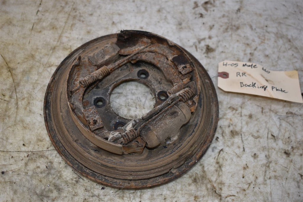 2005 Kawasaki Mule 610 4x4 KAF400A-A1 Right Rear Backing Plate 41035-0015