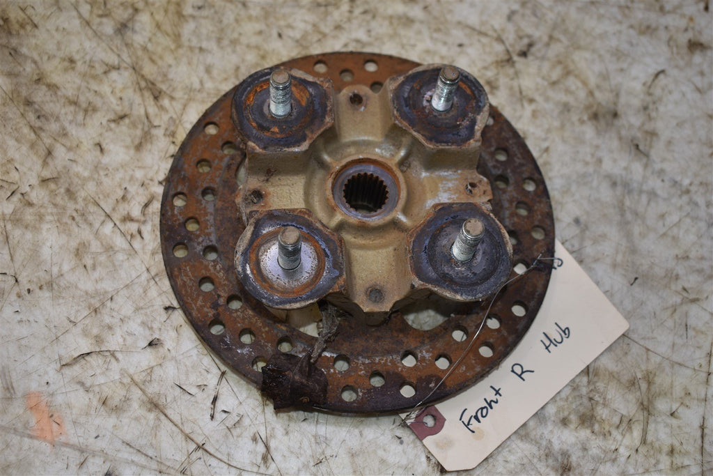 2008 Kawasaki Brute Force 650 IRS 4x4 Right Front Wheel Hub 49030-0013