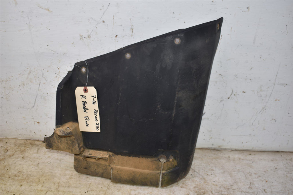 2016 Honda Recon 250 ES 2WD Right Fender Splash Guard 61861-HM8-B00ZA