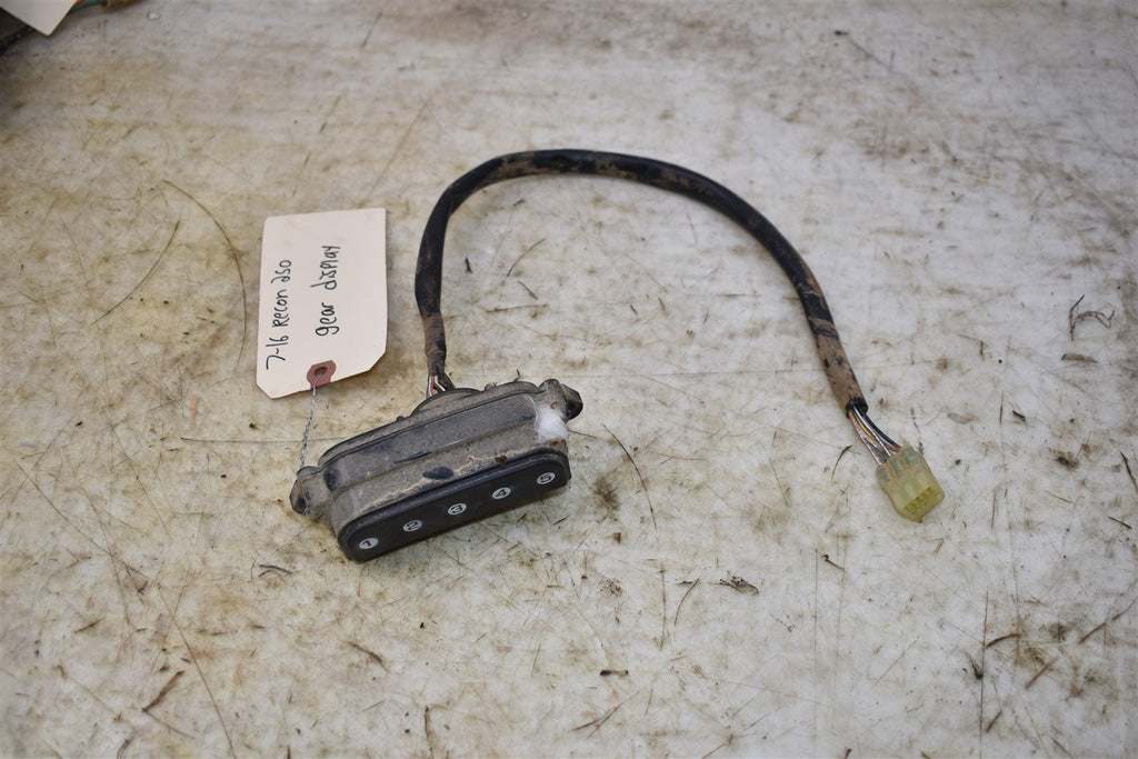 2016 Honda Recon 250 ES 2WD Gear Display 37600-HM8-A51