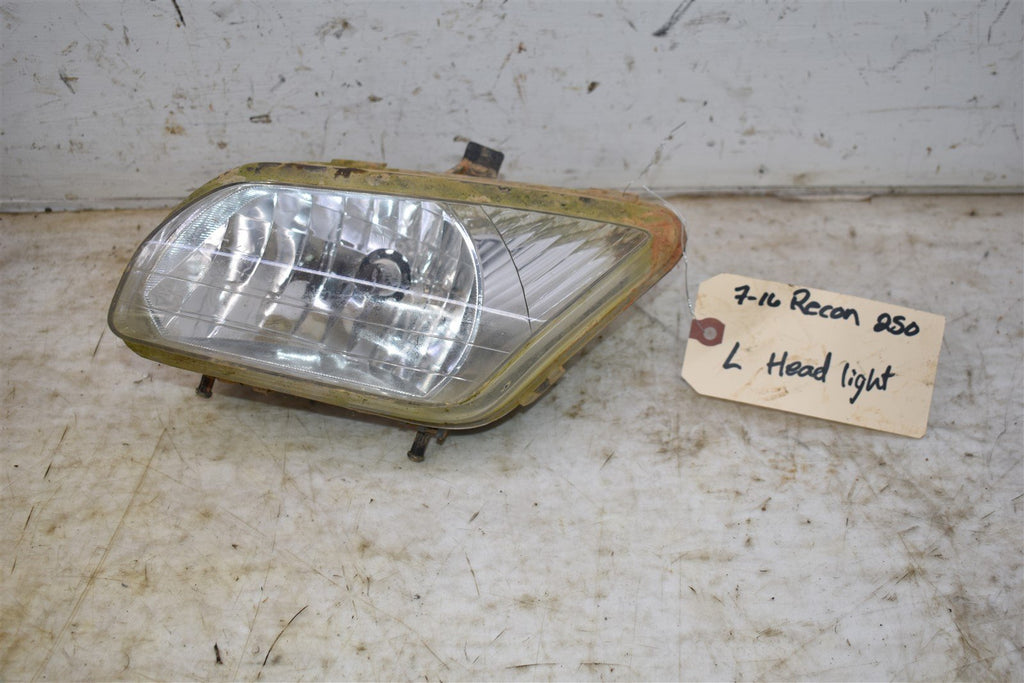 2016 Honda Recon 250 ES 2WD Left Headlight 33160-HM8-B00
