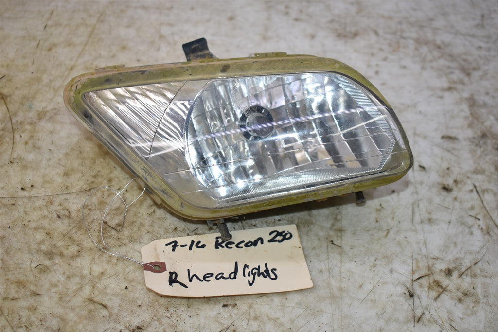 2016 Honda Recon 250 ES 2WD Right Headlight 33110-HM8-B00