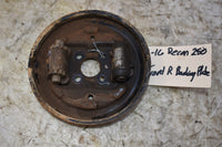 2016 Honda Recon 250 ES 2WD Right Front Brake Backing Plate 45110-HM8-A01