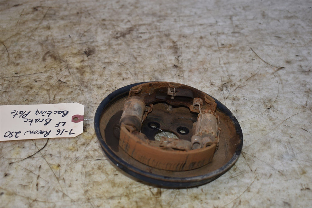 2016 Honda Recon 250 ES 2WD Left Brake Backing Plate 45110-HM8-A01