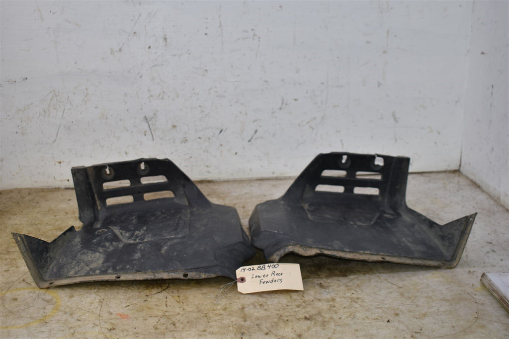 2002 Yamaha Big Bear 400 4x4 Lower Rear Fenders 5FU-F1621-00-00 5FU-F1691-00-00