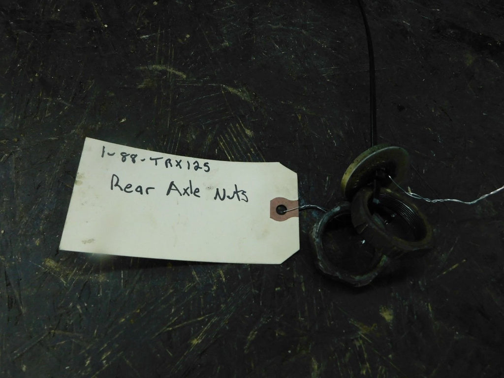 1988 Honda TRX125 Axle Nuts