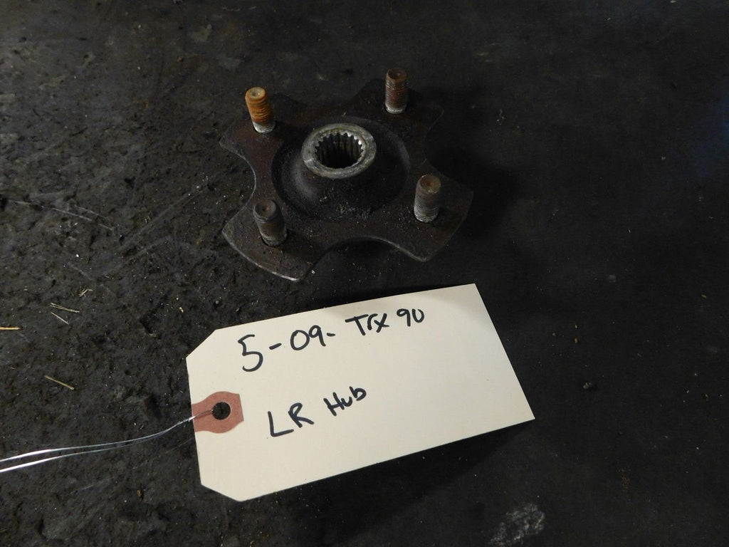 2009 Honda TRX90 Left Rear Wheel Hub
